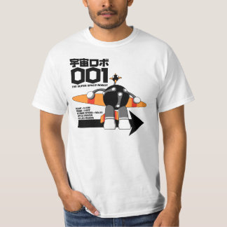 Camiseta Robô de espaço super 001