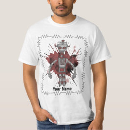 Camiseta Robô de ficção científica dois