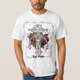 Camiseta Robô de ficção científica seis