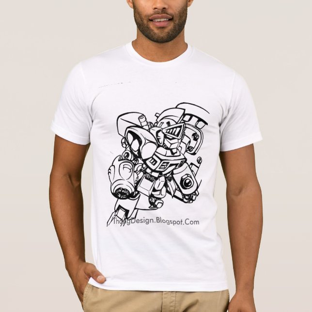 Camiseta Robô de GDM (Frente)