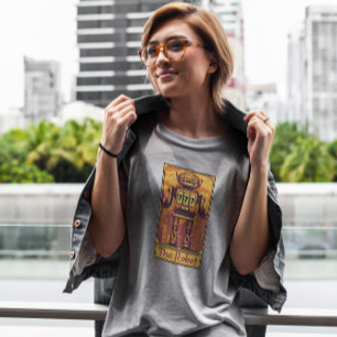 Camiseta Robô de Placa Tarot Pixel