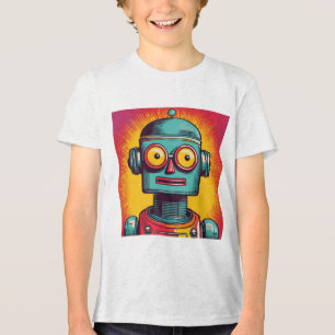 Camiseta Robô de pop Art