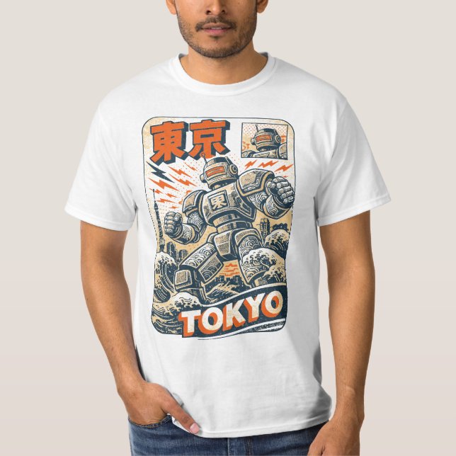 Camiseta Robô de Tóquio (Frente)