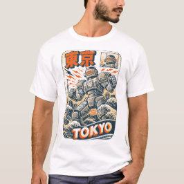 Camiseta Robô de Tóquio