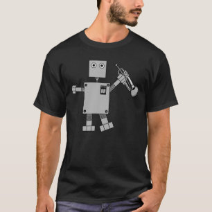 Camiseta Robô de Trompete