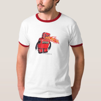 Camiseta robô derespiração