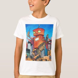 Camiseta Robô do monstro