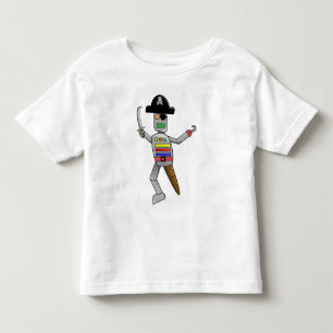 Camiseta Robô do pirata