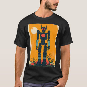 Camiseta Robô dos anos 50