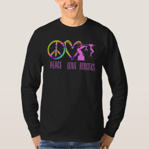 Camiseta Robô Engenheira de Robótica Tie Dye Feminino Menin