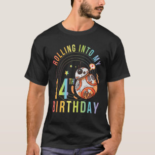 Camiseta Robô Entrou No Meu Aniversário 14 Feliz Por Mim 14
