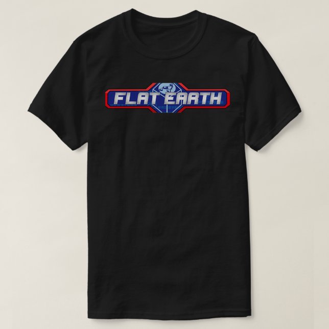 Camiseta Robo Flat Earth 2 personalizado (Frente do Design)