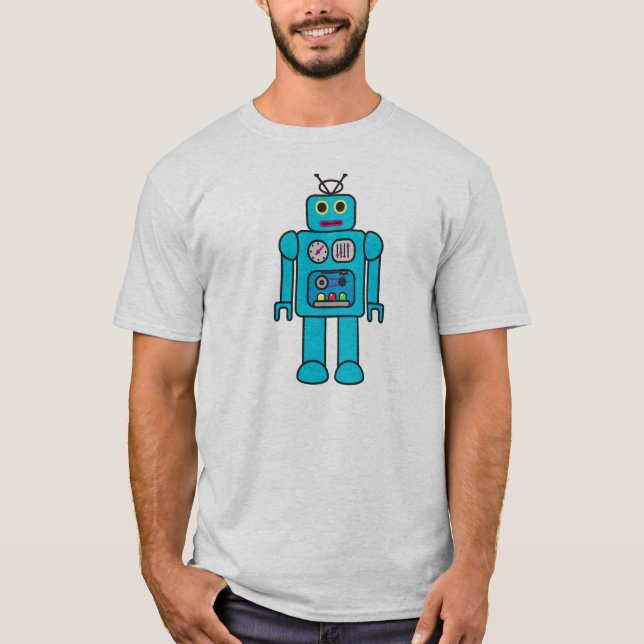 Camiseta Robô Funky do brinquedo (Frente)