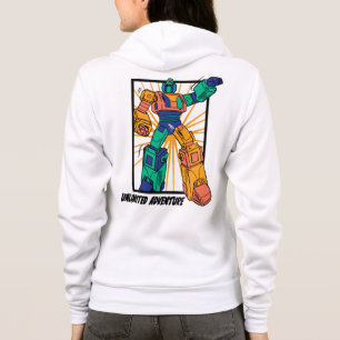 Camiseta Robô Guerreiro Gigante: Aventura Ilimitada
