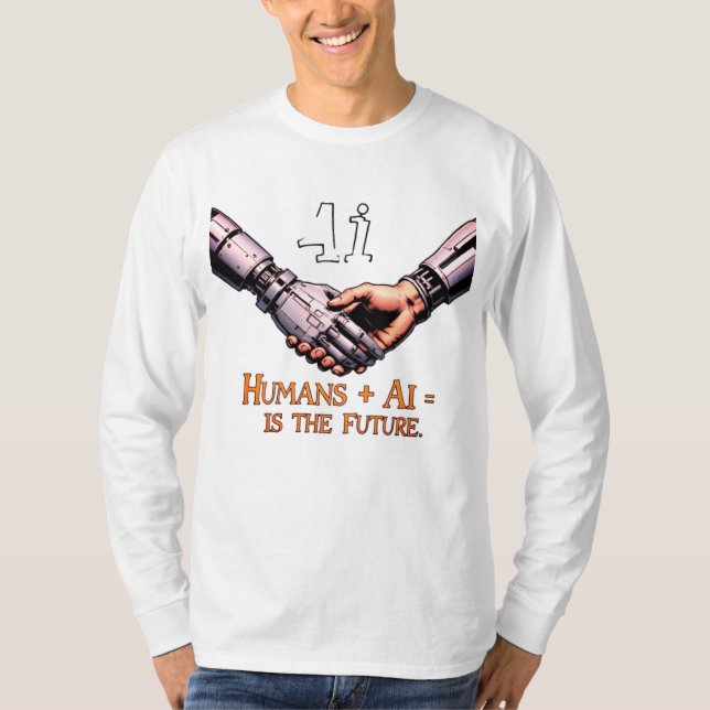Camiseta Robô-Humano (Frente)