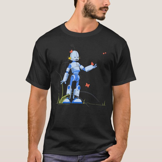 Camiseta Robô Humanoide (Frente)