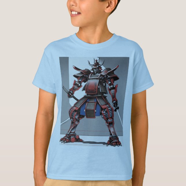 Camiseta robô jack samrai (Frente)