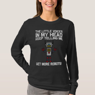 Camiseta Robô Legal Para Homens Mulheres Robótica Engenheir