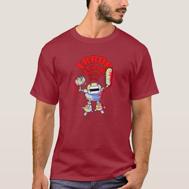 Camiseta Robô louco (Frente)