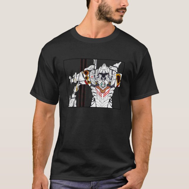 Camiseta Robô Mecha Ciclone (Frente)