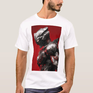 Camiseta Robô Mecha Futurista Gráfico Cinematográfico Ficçã