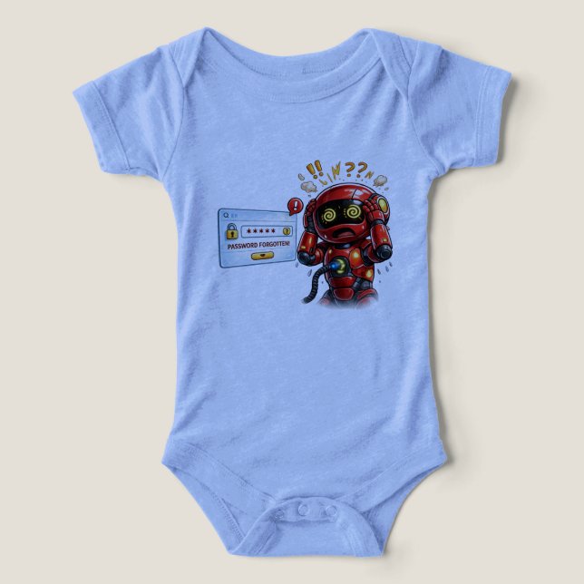 Camiseta robô minúsculo (Design frontal)
