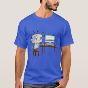 Camiseta Robô nervoso