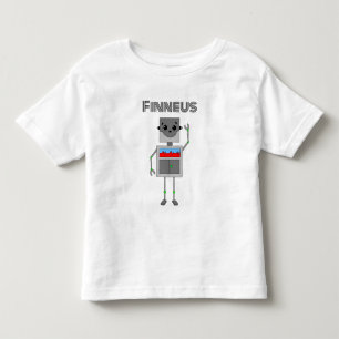 Camiseta Robô Personalizado Tema 