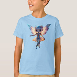Camiseta Robô Pixie Bailarina Fofa Dançando