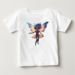 Camiseta Robô Pixie Bailarina Fofa Dançando