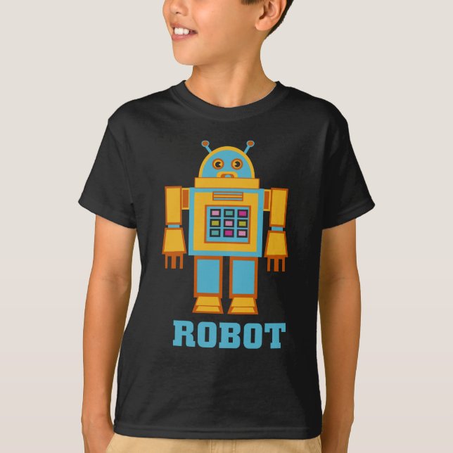 Camiseta Robô Retro (Frente)