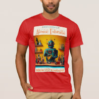 Robô Retro Futurista ROBIA 12J2 Mixologista