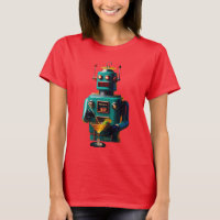 Robô Retro Futurista ROBIA 12J2 Mixologista