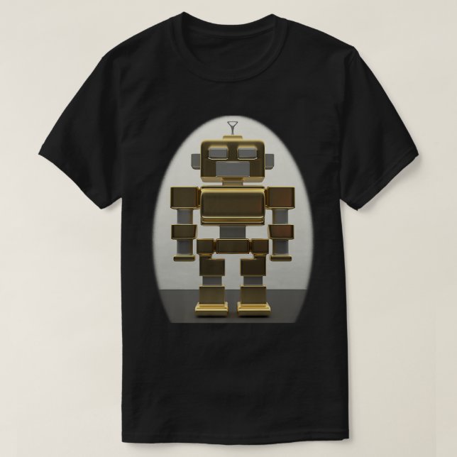 Camiseta Robô T Premium  (Frente do Design)