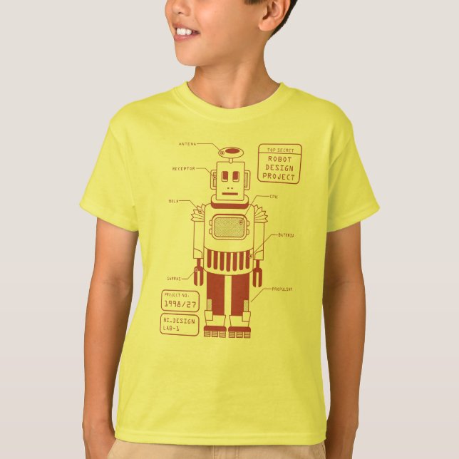 Camiseta robo tech (Frente)