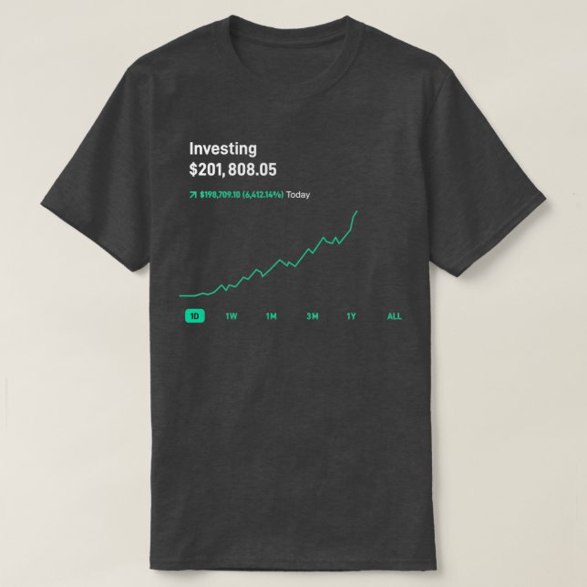 Camiseta Robô vencedor do Day Trading (Frente do Design)