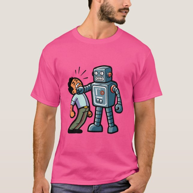 Camiseta Robô Zangado (Frente)