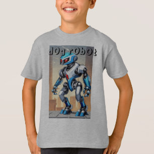 Camiseta robôs-animais-gatos-cães-cobras-leão-leopardo-negr