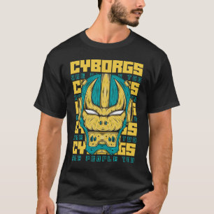 Camiseta Robôs Cyborg Artificial Intelligence Ai Robotics