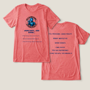 Camiseta Robôs de Dados Realidade Cores