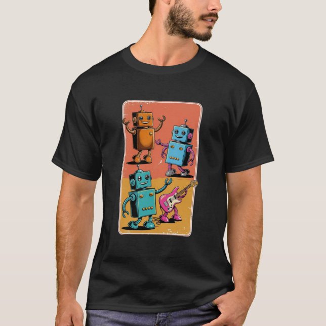 Camiseta Robôs de safra (Frente)