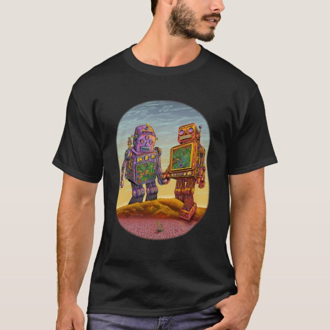 Camiseta Robôs - Emek Artman (Frente)