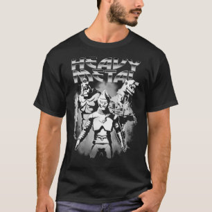 CAMISETA ROBÔS METAIS PESADOS MECHAGODZILLA