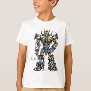 Camiseta robôs Vestuário e Calçados > Crianças > Meninos >