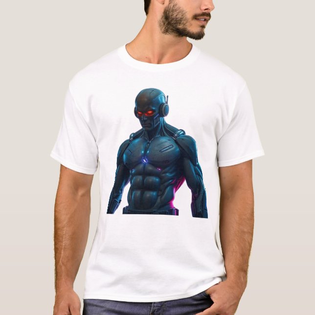 Camiseta Robot Bodybuilder (Frente)