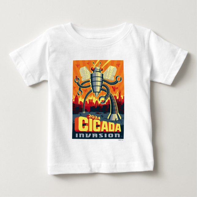Camiseta Robot Cicada (Frente)
