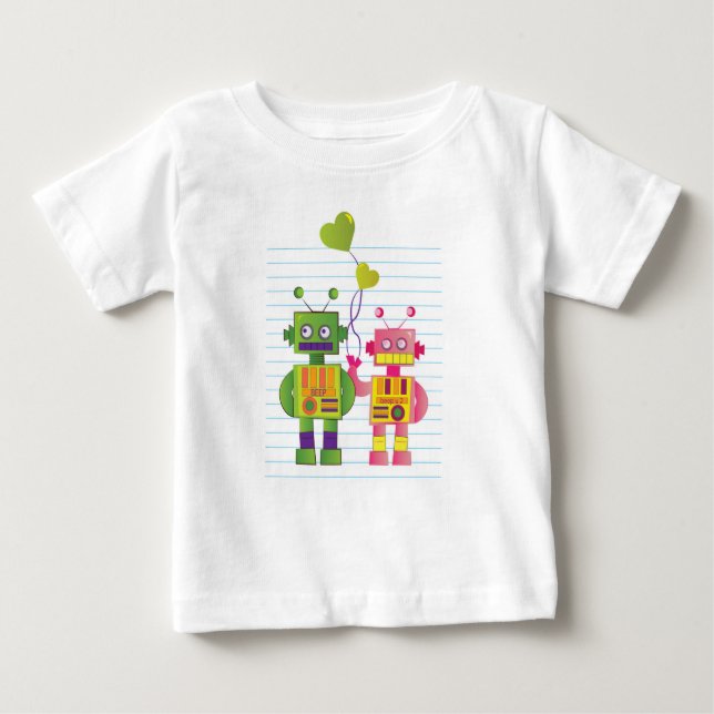 Camiseta Robot Love (Frente)