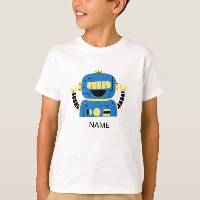 Camiseta Robot Personalizado (Frente)