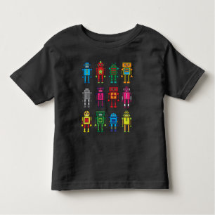 Camiseta Robot presente Robotik Retro brinquedo Brincas