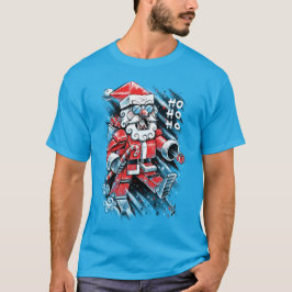Camiseta Robot Santa Claus